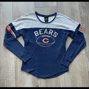NFL Juniors Collection Chicago Bears Long Sleeve Size Large